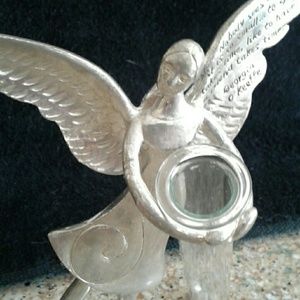 Angel bud vase, with friendship quote on w…